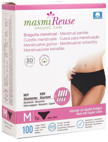 MASMI biksītes menstruālas, M izmērs, 1 vienība