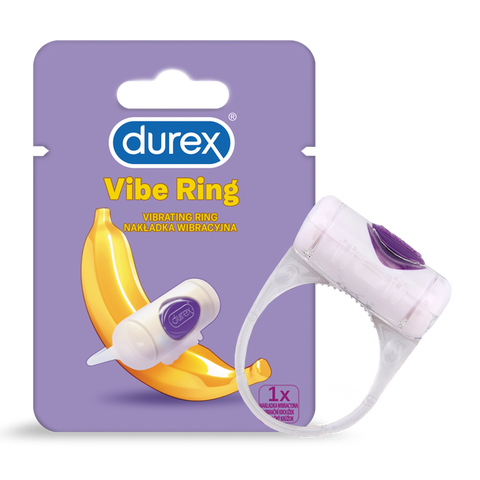 Gredzens vibrējošs DUREX Play Vibrations, 1 vienība