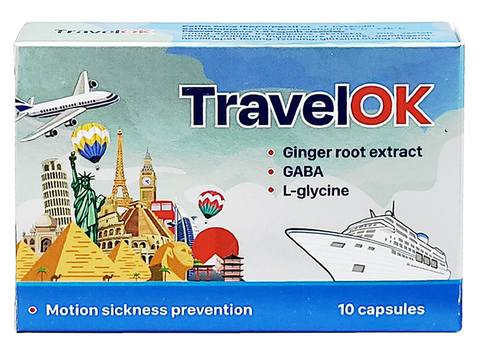 PHARMPRO TravelOK, 10 kapsulas