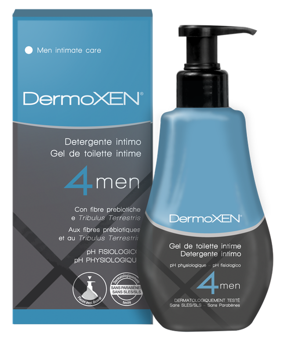 DERMOXEN 4 Men intīmās zonas mazgāšanas produkts, 125 ml