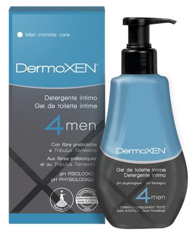 DERMOXEN 4 Men intīmās zonas mazgāšanas produkts, 125 ml