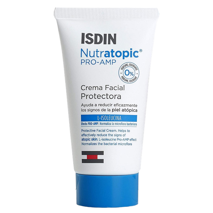 ISDIN Nutratopic PRO-AMP ādas krēms sejai, 50 ml