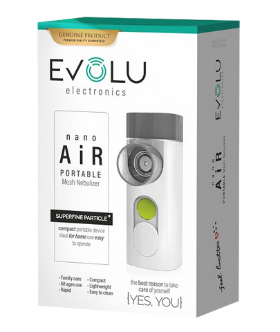 EVOLU nano AIR inhalators pārnēsājams, 1 vienība
