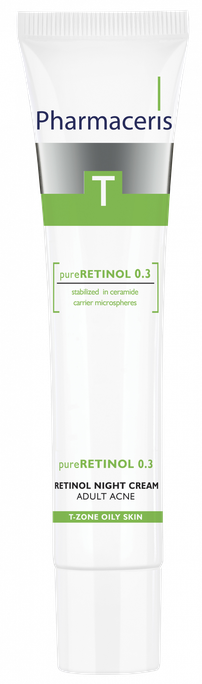 PHARMACERIS T pureRETINOL 0.3 Naktnes sejas krēms, 40 ml