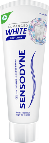 Advanced White Deep Clean zobu pasta SENSODYNE jutīgiem zobiem, 75 ml