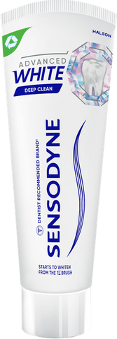 Advanced White Deep Clean zobu pasta SENSODYNE jutīgiem zobiem, 75 ml