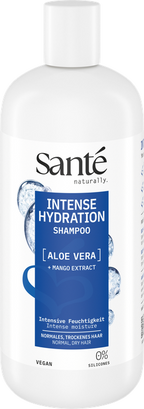 SANTE Aloe vera un mango ekstrakta intensīvi mitrinošs šampūns 500 ml