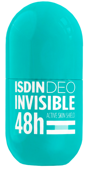 ISDIN DEO Invisible 48h rullītis antiperspirants, 50 ml