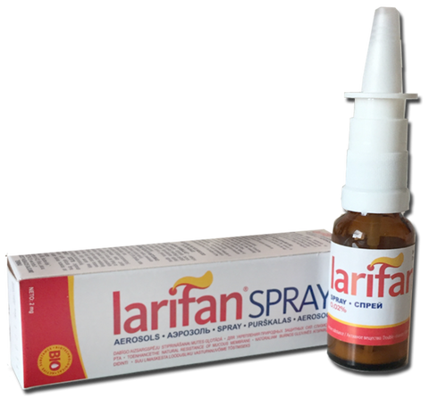 LARIFAN 10 ml Aerosola Sprejs