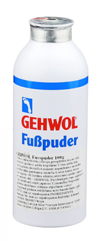 GEHWOL Pūderis pēdām Fusspuder, 100 g