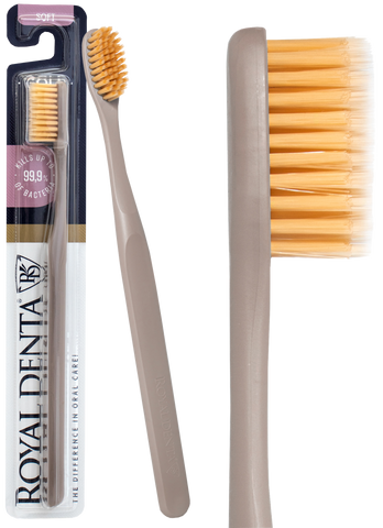 ROYAL DENTA Gold mīkstā zobu birste, 1 vienība