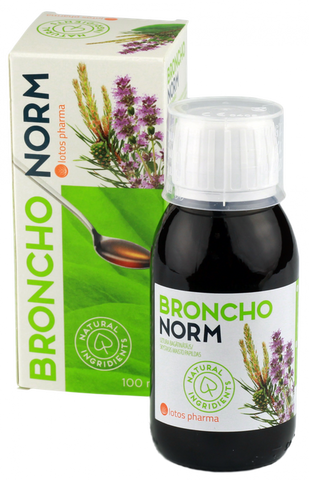 BRONCHONORM sīrups 100 ml elpošanas ceļiem