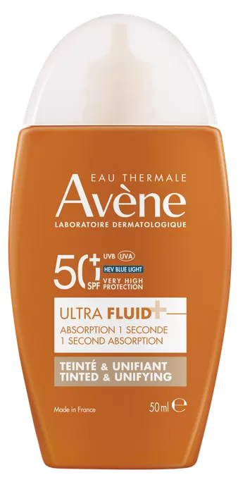AVENE Sun SPF50+ tonēts ultraviegls fluīds, 50 ml