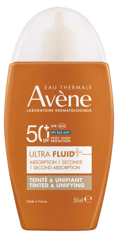 AVENE Sun SPF50+ tonēts ultraviegls fluīds, 50 ml