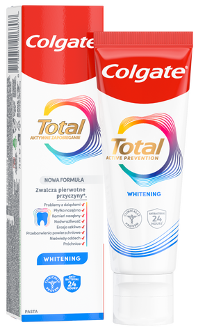 Colgate Total Whitening 75 ml baltinošā zobu pasta