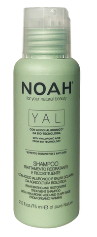 NOAH Yal Filler Šampūns ar Hialuronskābi, 75 ml