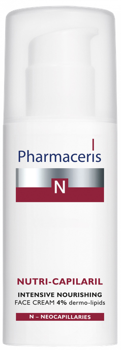 PHARMACERIS Nutri-Capilaril krēms sejai, 50 ml