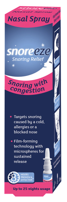 Deguna aerosols SNOREEZE pret krākšanu, 10 ml
