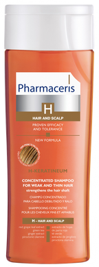PHARMACERIS H-Keratineum matu šampūns 250 ml