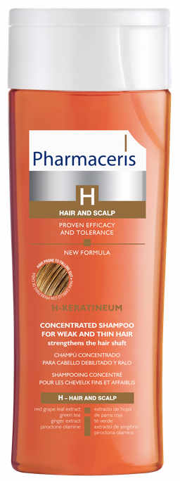 PHARMACERIS H-Keratineum matu šampūns 250 ml