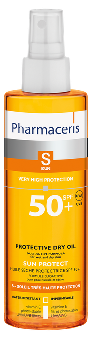 PHARMACERIS SUN SPF 50+ aizsarglīdzeklis pret sauli, 200 ml