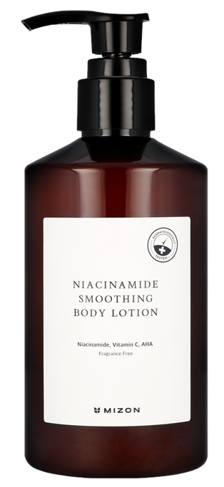 MIZON Niacinamīda gludināšanas losjons ķermenim, 300 ml