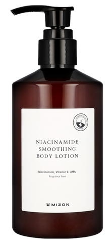 MIZON Niacinamīda gludināšanas losjons ķermenim, 300 ml