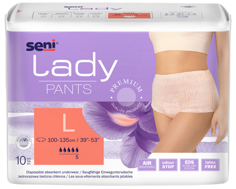 Seni Lady Pants L, 10 absorbējošas biksītes