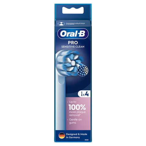 Oral-B Sensitive Clean Pro uzgaļi elektriskajām zobu birsten, 4 mēri