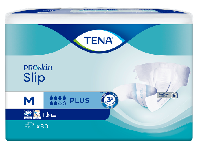 TENA Slip Plus M autiņbikses, 30 vienības