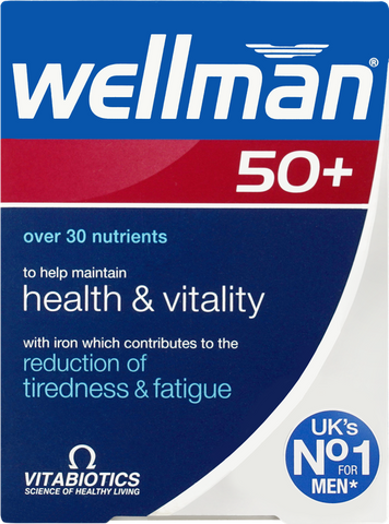 WELLMAN 50+ — 30 tabletes vīriešiem