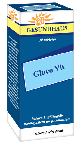 Vitamine tabletes DIABETIKER, 30 gab. cukura diabēta pacientiem