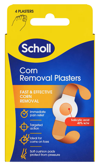 SCHOLL plāksteri pret varžām – 4 gab.