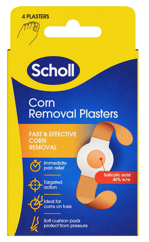 SCHOLL plāksteri pret varžām – 4 gab.