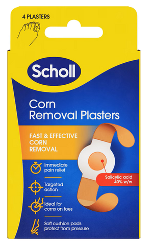 SCHOLL plāksteri pret varžām – 4 gab.