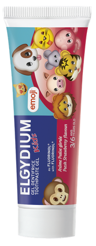 ELGYDIUM Kids Fresh zobu pasta zemenēm, 50 ml