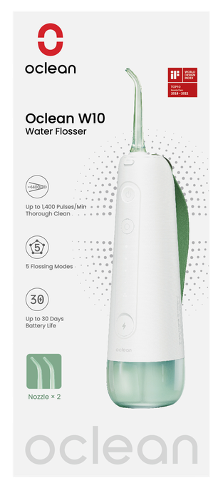 OCLEAN W10 zaļš starpzobu tīrīšanas aparāts, 1 vienības