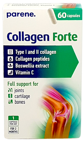 PARENE Collagen Forte kapsulas ar kolagēnu, 60 gab.