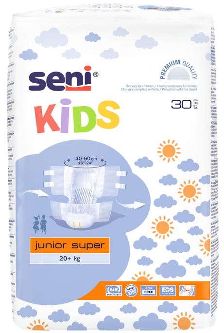 SENI Kids Junior – 30 autiņbiksītes bērniem