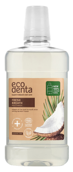 ECODENTA Fresh Breath kokosriekstu garša mutes skalošanas viela, 500 ml