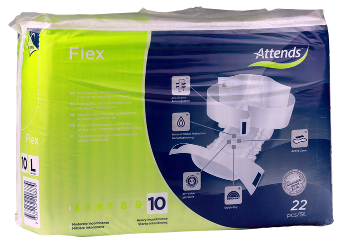 ATTENDS Flex L autiņbiksītes ar 22 gabalu skaitu