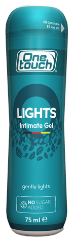ONE TOUCH Lights ūdens bāzes lubrikants, 75 ml