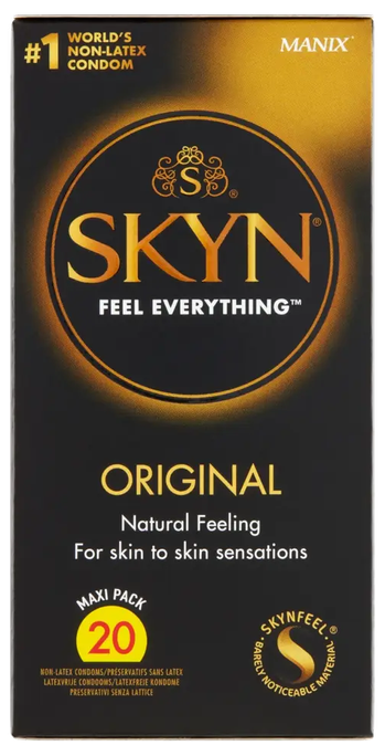 LIFESTYLES Skyn Original, 20 prezervatīvi