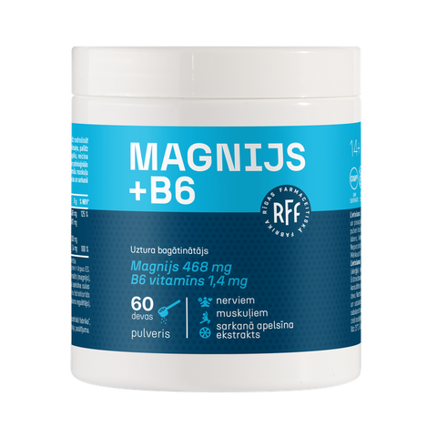 Magnijs + B6 pulveris, RFF, 300 g