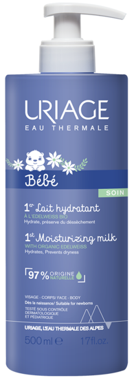 URIAGE Bebe 1St Kūpināšanās pieniņš ķermenim, 500 ml