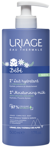 URIAGE Bebe 1St Kūpināšanās pieniņš ķermenim, 500 ml
