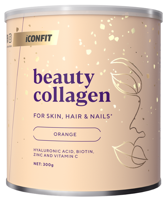 ICONFIT Skaistuma kolagēns ar apelsīna aromātu – pulveris 300 g