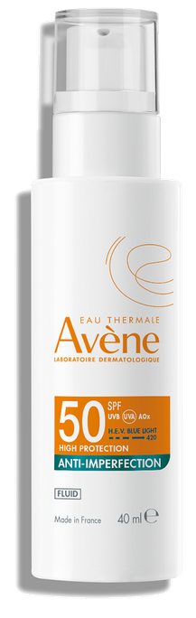 AVÈNE SPF 50 Anti-Imperfection fluīds jutīgai ādai, 40 ml