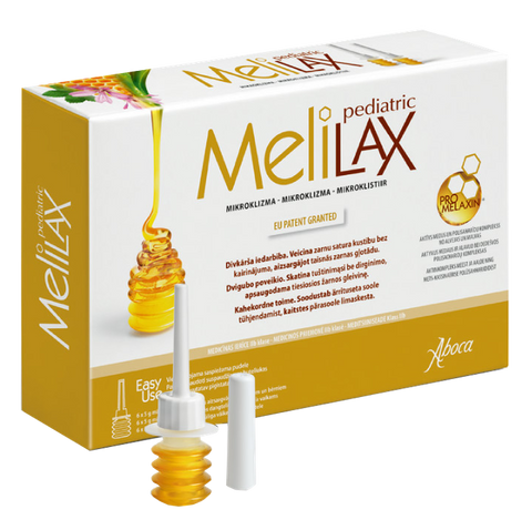 MELILAX Pediatric 6 gab. 5 g klizma