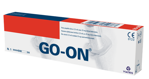 GO-ON 25 mg 2.5 ml šļirce, 1 gab.